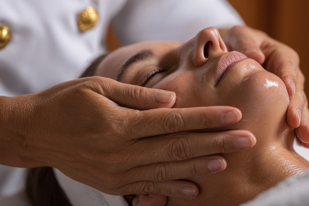 Masaż twarzy kobido